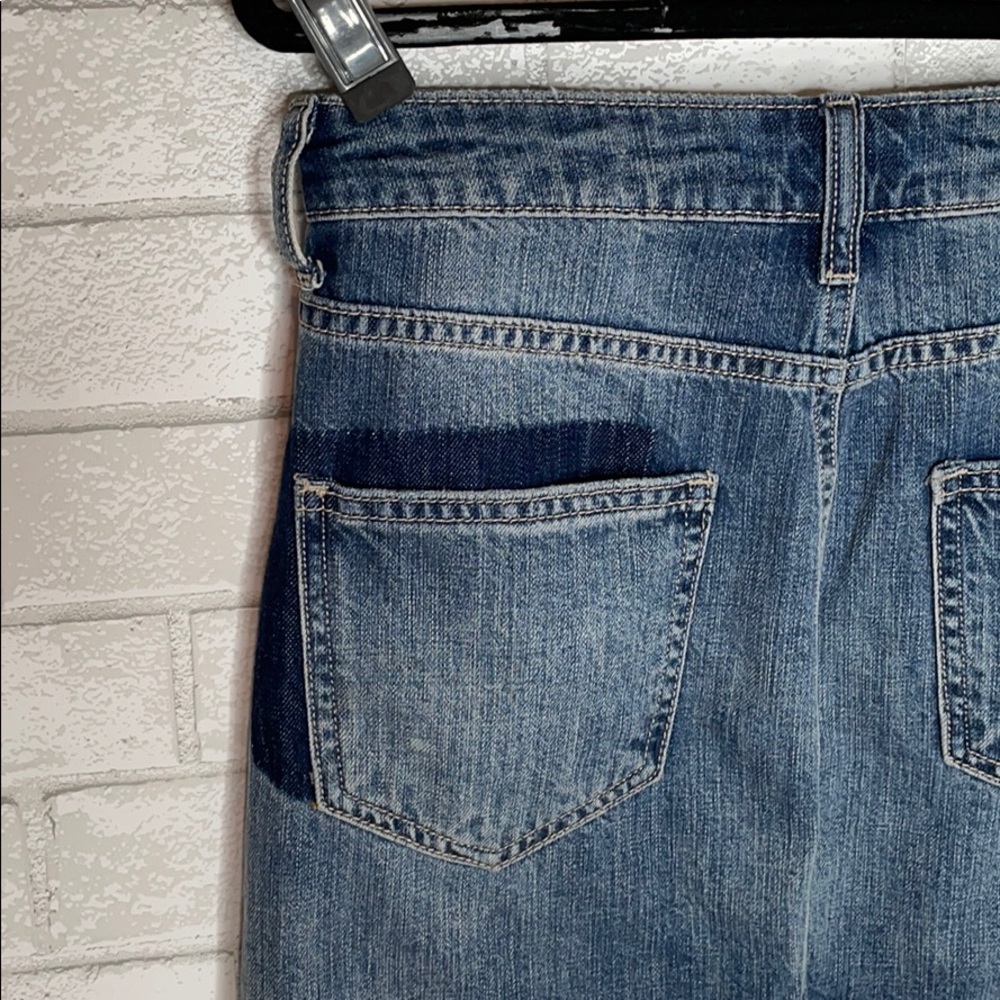 Cello Patchwork Denim Mini Skirt - Picture 5 of 9